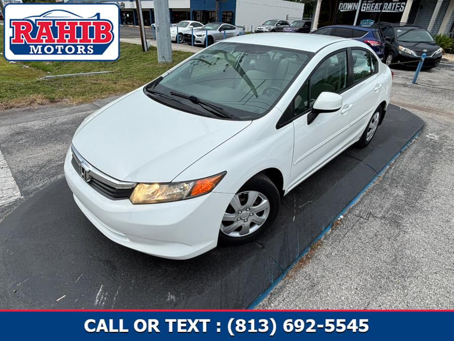 2012 Honda Civic Sdn 4dr Auto LX, available for sale in Orlando, Florida | Rahib inc. Orlando, Florida 2012 Honda Civic Sdn 4dr Auto LX, available for sale in Orlando, Florida | Rahib inc. Orlando, Florida