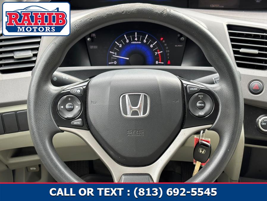 2012 Honda Civic Sdn 4dr Auto LX, available for sale in Orlando, Florida | Rahib inc. Orlando, Florida 2012 Honda Civic Sdn 4dr Auto LX, available for sale in Orlando, Florida | Rahib inc. Orlando, Florida