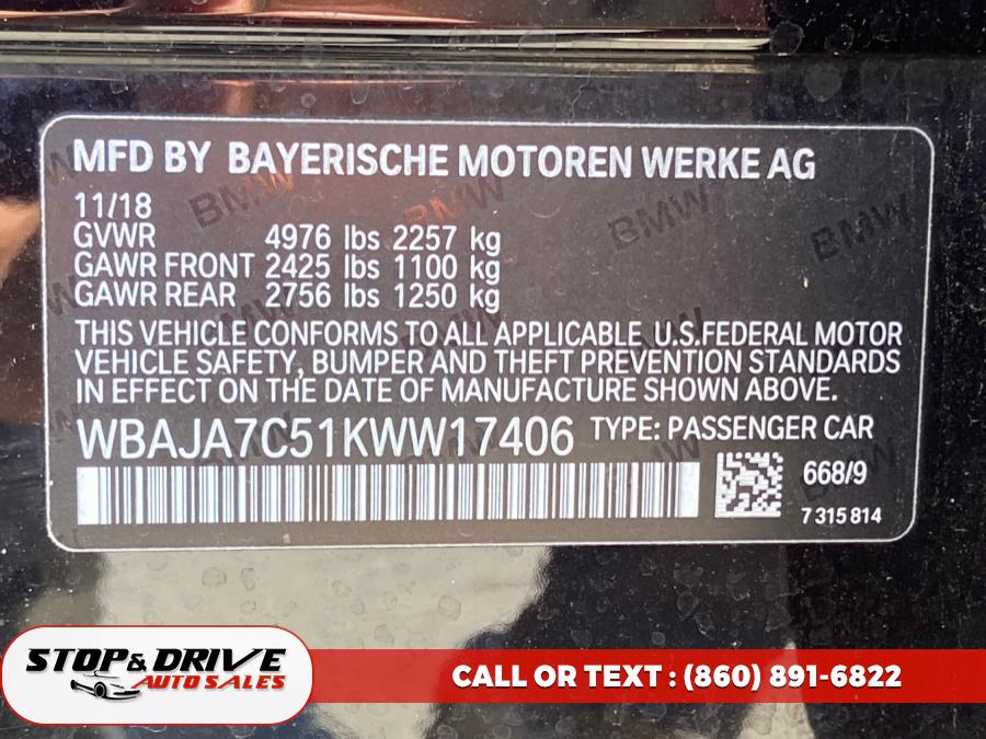 2019 BMW 5 Series 530i xDrive Sedan, available for sale in East Windsor, Connecticut | Stop & Drive Auto Sales. East Windsor, Connecticut 2019 BMW 5 Series 530i xDrive Sedan, available for sale in East Windsor, Connecticut | Stop & Drive Auto Sales. East Windsor, Connecticut