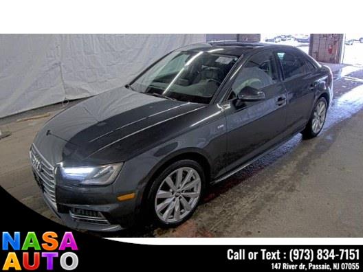2018 Audi A4 2.0 TFSI Tech Premium S Tronic quattro AWD, available for sale in Passaic, New Jersey | Nasa Auto. Passaic, New Jersey 2018 Audi A4 2.0 TFSI Tech Premium S Tronic quattro AWD, available for sale in Passaic, New Jersey | Nasa Auto. Passaic, New Jersey