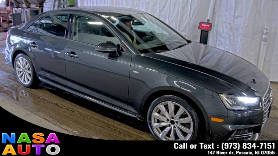 2018 Audi A4 2.0 TFSI Tech Premium S Tronic quattro AWD, available for sale in Passaic, New Jersey | Nasa Auto. Passaic, New Jersey 2018 Audi A4 2.0 TFSI Tech Premium S Tronic quattro AWD, available for sale in Passaic, New Jersey | Nasa Auto. Passaic, New Jersey