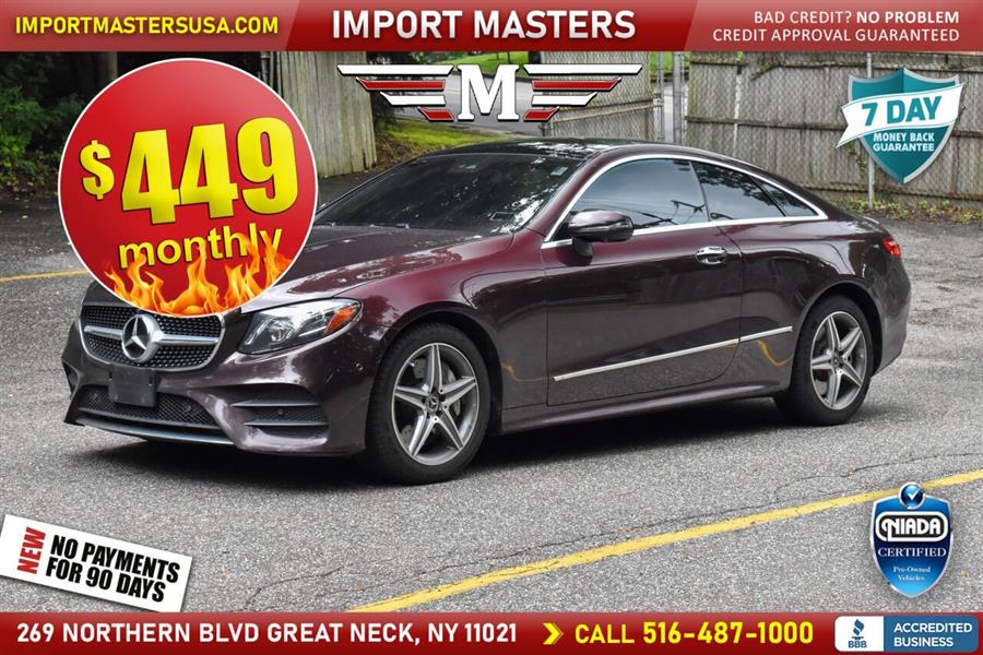 Used 2019 Mercedes-benz E-class in Great Neck, New York | Camy Cars. Great Neck, New York