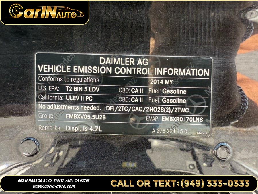 2014 Mercedes-Benz S-Class 4dr Sdn S550 RWD, available for sale in Santa Ana, California | Carin Auto. Santa Ana, California 2014 Mercedes-Benz S-Class 4dr Sdn S550 RWD, available for sale in Santa Ana, California | Carin Auto. Santa Ana, California