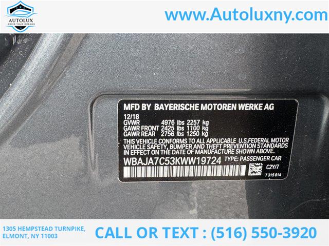 2019 BMW 5 Series 530i xDrive, available for sale in Elmont, New York | Auto Lux. Elmont, New York 2019 BMW 5 Series 530i xDrive, available for sale in Elmont, New York | Auto Lux. Elmont, New York