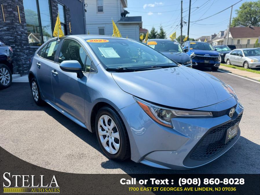 2022 Toyota Corolla LE CVT (Natl), available for sale in Linden, New Jersey | Stella Auto Sales. Linden, New Jersey 2022 Toyota Corolla LE CVT (Natl), available for sale in Linden, New Jersey | Stella Auto Sales. Linden, New Jersey