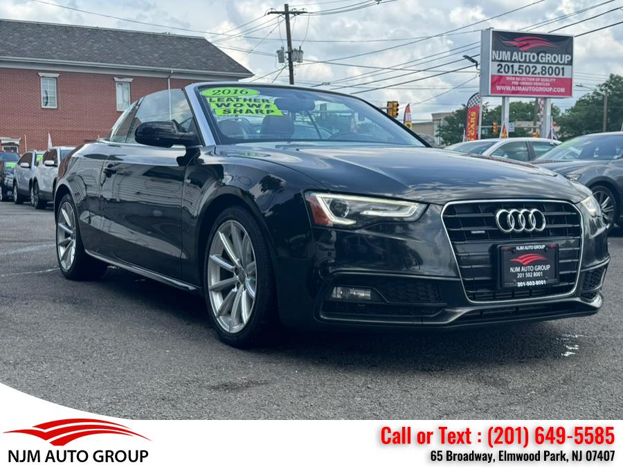 2016 Audi A5 2dr Cabriolet Auto Premium Plus, available for sale in Elmwood Park, New Jersey | NJM Auto Group. Elmwood Park, New Jersey 2016 Audi A5 2dr Cabriolet Auto Premium Plus, available for sale in Elmwood Park, New Jersey | NJM Auto Group. Elmwood Park, New Jersey