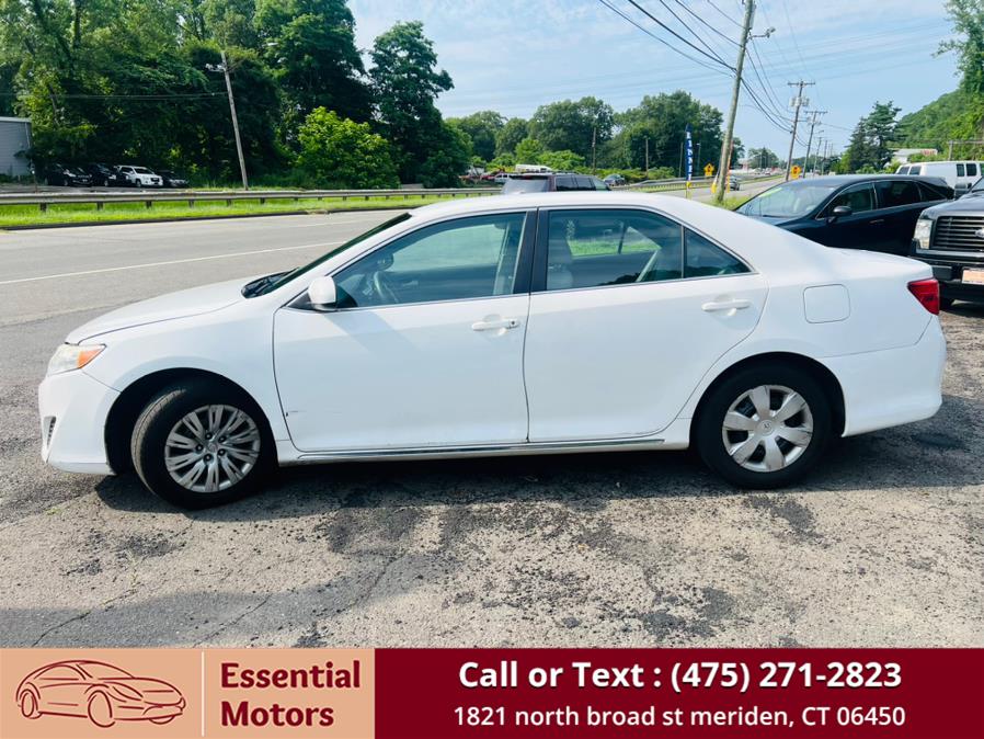 2013 Toyota Camry 4dr Sdn I4 Auto LE (Natl), available for sale in Meriden, Connecticut | Essential Motors. Meriden, Connecticut 2013 Toyota Camry 4dr Sdn I4 Auto LE (Natl), available for sale in Meriden, Connecticut | Essential Motors. Meriden, Connecticut