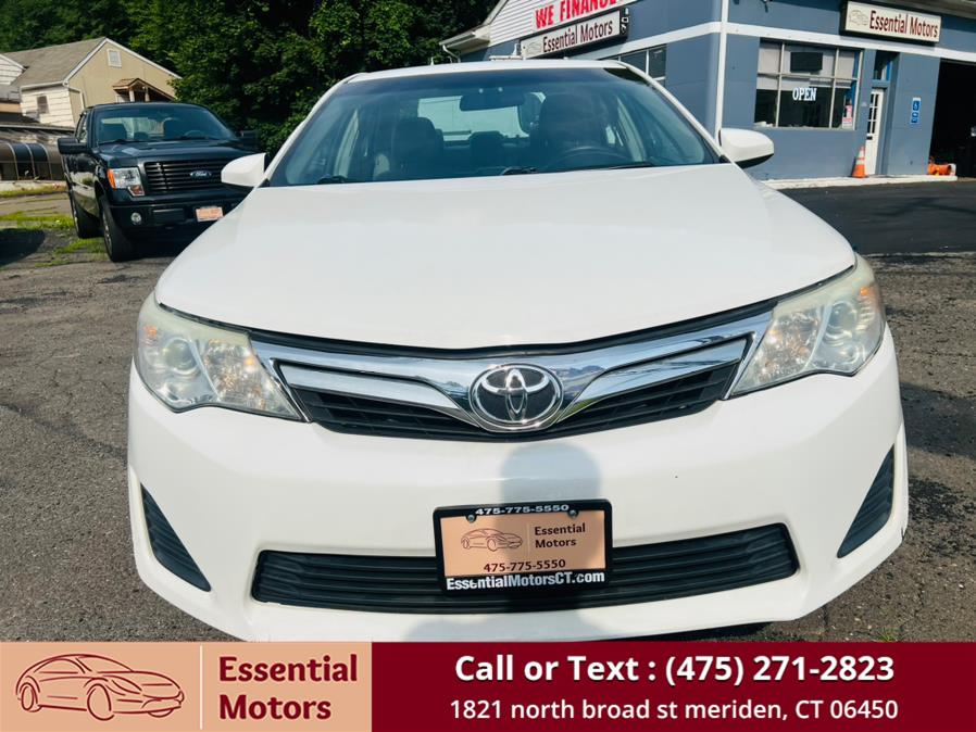 2013 Toyota Camry 4dr Sdn I4 Auto LE (Natl), available for sale in Meriden, Connecticut | Essential Motors. Meriden, Connecticut 2013 Toyota Camry 4dr Sdn I4 Auto LE (Natl), available for sale in Meriden, Connecticut | Essential Motors. Meriden, Connecticut