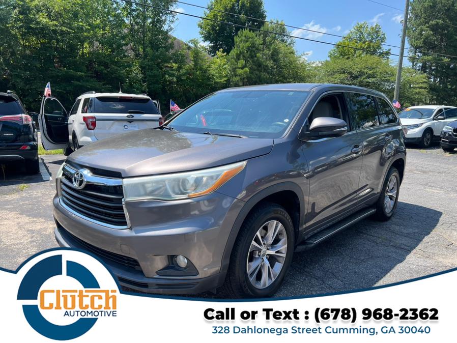 2015 Toyota Highlander FWD 4dr V6 LE Plus (Natl), available for sale in Cumming, Georgia | Clutch Automotive. Cumming, Georgia 2015 Toyota Highlander FWD 4dr V6 LE Plus (Natl), available for sale in Cumming, Georgia | Clutch Automotive. Cumming, Georgia
