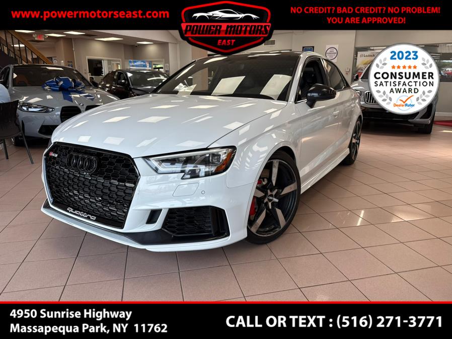 2020 Audi RS 3 Sedan 2.5 TFSI, available for sale in Massapequa Park, New York | Power Motors East. Massapequa Park, New York 2020 Audi RS 3 Sedan 2.5 TFSI, available for sale in Massapequa Park, New York | Power Motors East. Massapequa Park, New York