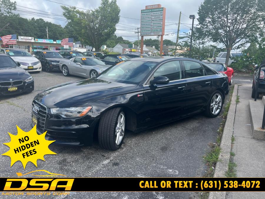 2015 Audi A6 4dr Sdn quattro 3.0T Premium Plus, available for sale in Commack, New York | DSA Motor Sports Corp. Commack, New York 2015 Audi A6 4dr Sdn quattro 3.0T Premium Plus, available for sale in Commack, New York | DSA Motor Sports Corp. Commack, New York