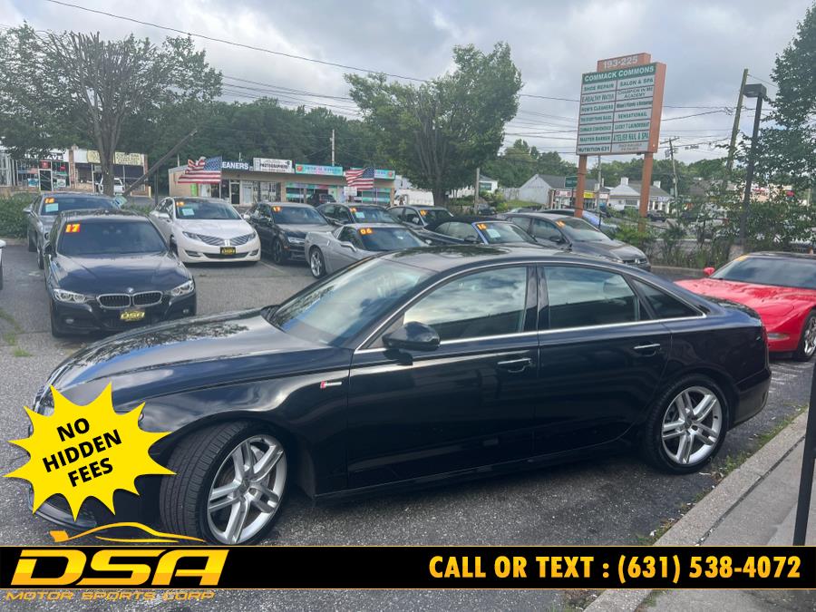 2015 Audi A6 4dr Sdn quattro 3.0T Premium Plus, available for sale in Commack, New York | DSA Motor Sports Corp. Commack, New York 2015 Audi A6 4dr Sdn quattro 3.0T Premium Plus, available for sale in Commack, New York | DSA Motor Sports Corp. Commack, New York