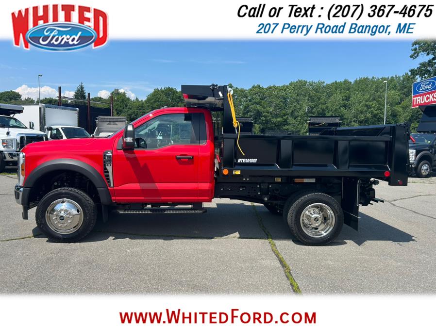 2025 Ford Super Duty F-450 DRW XL 4WD Reg Cab 145" WB 60" CA 9' Dump Body, available for sale in Bangor, Maine | Whited Ford. Bangor, Maine 2025 Ford Super Duty F-450 DRW XL 4WD Reg Cab 145" WB 60" CA 9' Dump Body, available for sale in Bangor, Maine | Whited Ford. Bangor, Maine
