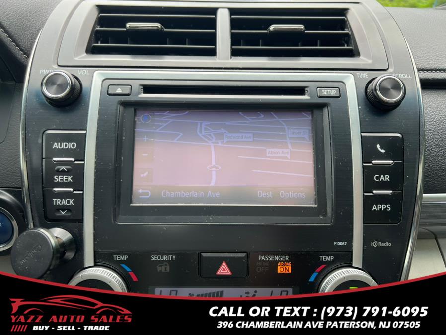 2012 Toyota Camry Hybrid 4dr Sdn XLE, available for sale in Paterson, New Jersey | Yazz Auto Sales. Paterson, New Jersey 2012 Toyota Camry Hybrid 4dr Sdn XLE, available for sale in Paterson, New Jersey | Yazz Auto Sales. Paterson, New Jersey