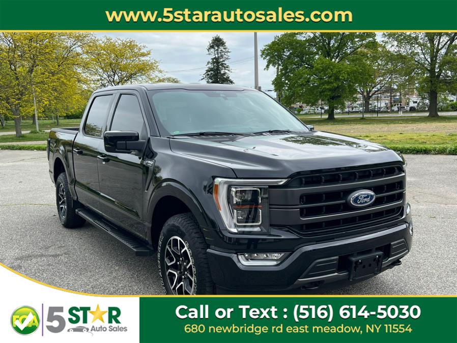 Used Ford F-150 LARIAT 4WD SuperCrew 5.5'' Box 2021 | 5 Star Auto Sales Inc. East Meadow, New York