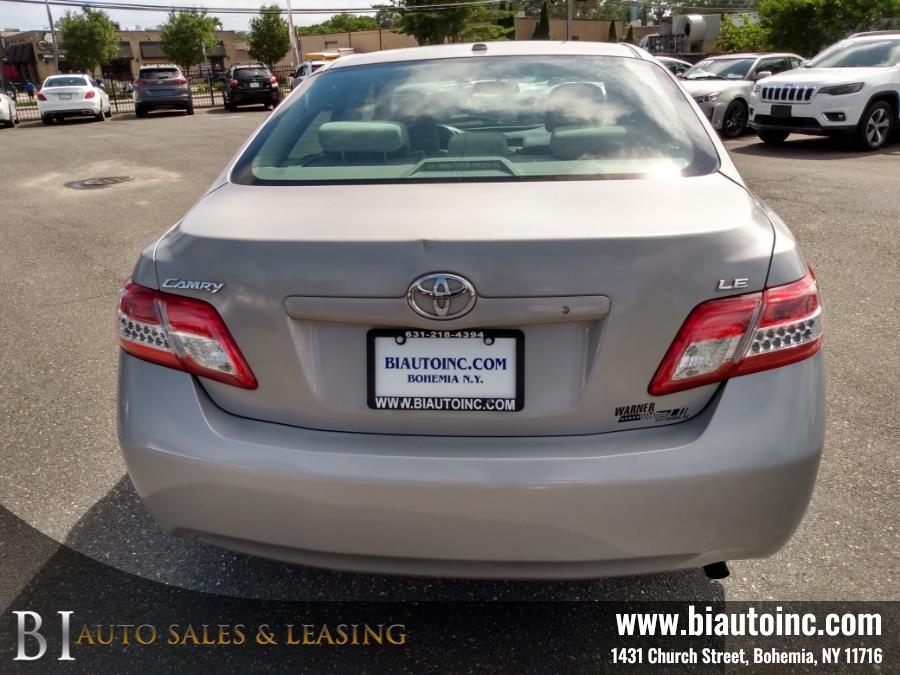 2011 Toyota Camry 4dr Sdn I4 Auto LE (Natl), available for sale in Bohemia, New York | B I Auto Sales. Bohemia, New York 2011 Toyota Camry 4dr Sdn I4 Auto LE (Natl), available for sale in Bohemia, New York | B I Auto Sales. Bohemia, New York