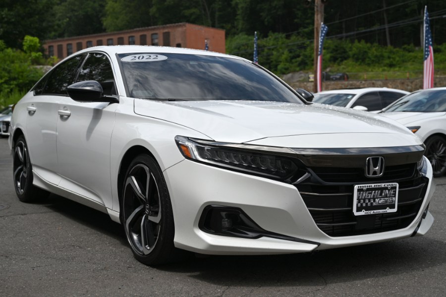 2022 Honda Accord Sedan Sport 1.5T CVT, available for sale in Waterbury, Connecticut | Highline Car Connection. Waterbury, Connecticut 2022 Honda Accord Sedan Sport 1.5T CVT, available for sale in Waterbury, Connecticut | Highline Car Connection. Waterbury, Connecticut