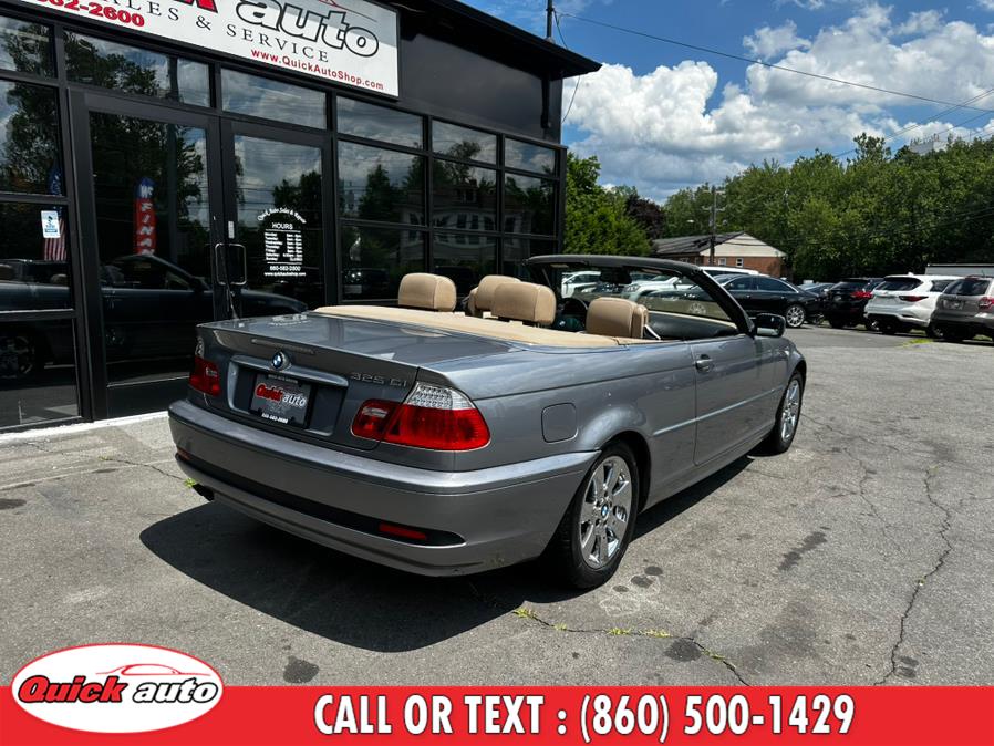 2005 BMW 3 Series 325Ci 2dr Convertible, available for sale in Bristol, Connecticut | Quick Auto LLC. Bristol, Connecticut 2005 BMW 3 Series 325Ci 2dr Convertible, available for sale in Bristol, Connecticut | Quick Auto LLC. Bristol, Connecticut