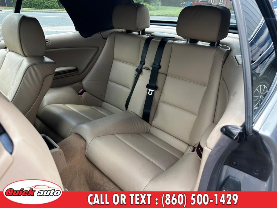 2005 BMW 3 Series 325Ci 2dr Convertible, available for sale in Bristol, Connecticut | Quick Auto LLC. Bristol, Connecticut 2005 BMW 3 Series 325Ci 2dr Convertible, available for sale in Bristol, Connecticut | Quick Auto LLC. Bristol, Connecticut