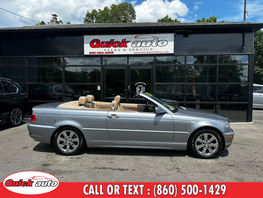2005 BMW 3 Series 325Ci 2dr Convertible, available for sale in Bristol, Connecticut | Quick Auto LLC. Bristol, Connecticut 2005 BMW 3 Series 325Ci 2dr Convertible, available for sale in Bristol, Connecticut | Quick Auto LLC. Bristol, Connecticut