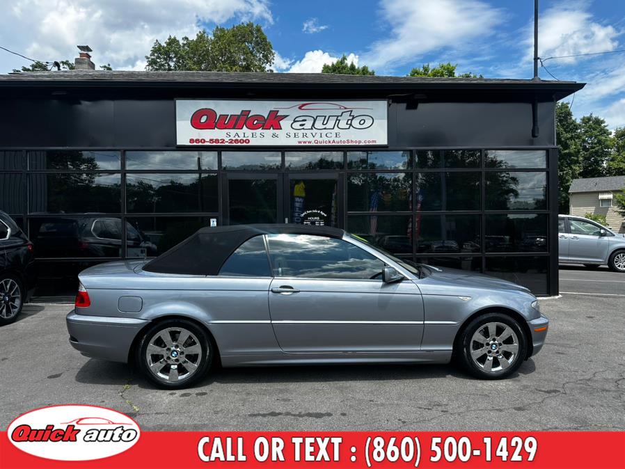 2005 BMW 3 Series 325Ci 2dr Convertible, available for sale in Bristol, Connecticut | Quick Auto LLC. Bristol, Connecticut 2005 BMW 3 Series 325Ci 2dr Convertible, available for sale in Bristol, Connecticut | Quick Auto LLC. Bristol, Connecticut