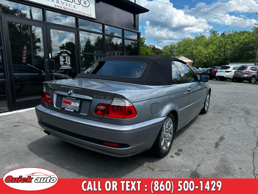 2005 BMW 3 Series 325Ci 2dr Convertible, available for sale in Bristol, Connecticut | Quick Auto LLC. Bristol, Connecticut 2005 BMW 3 Series 325Ci 2dr Convertible, available for sale in Bristol, Connecticut | Quick Auto LLC. Bristol, Connecticut