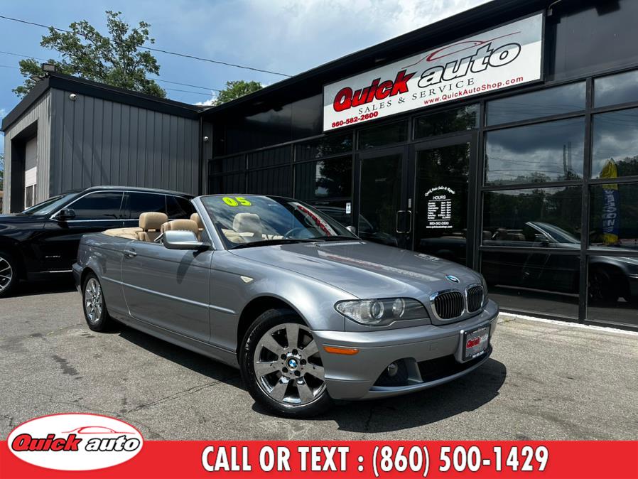2005 BMW 3 Series 325Ci 2dr Convertible, available for sale in Bristol, Connecticut | Quick Auto LLC. Bristol, Connecticut 2005 BMW 3 Series 325Ci 2dr Convertible, available for sale in Bristol, Connecticut | Quick Auto LLC. Bristol, Connecticut