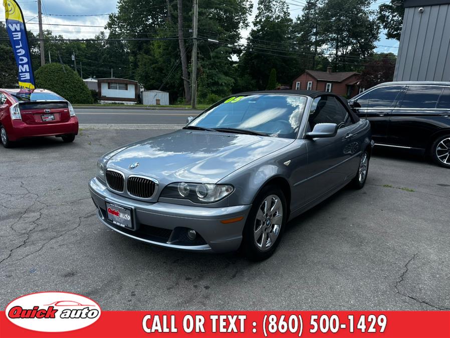 2005 BMW 3 Series 325Ci 2dr Convertible, available for sale in Bristol, Connecticut | Quick Auto LLC. Bristol, Connecticut 2005 BMW 3 Series 325Ci 2dr Convertible, available for sale in Bristol, Connecticut | Quick Auto LLC. Bristol, Connecticut
