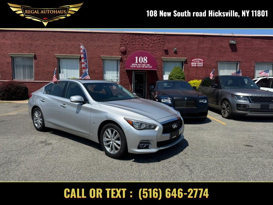 2015 INFINITI Q50 4dr Sdn Sport AWD, available for sale in Hicksville, New York | REGAL AUTOHAUS. Hicksville, New York