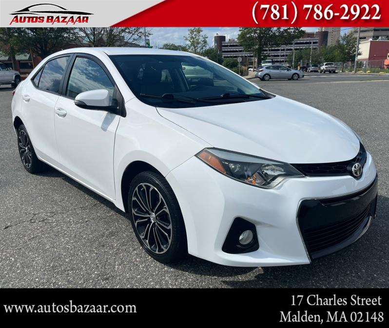 2016 Toyota Corolla 4dr Sdn Man S Plus (Natl), available for sale in Malden, Massachusetts | Auto Bazaar. Malden, Massachusetts 2016 Toyota Corolla 4dr Sdn Man S Plus (Natl), available for sale in Malden, Massachusetts | Auto Bazaar. Malden, Massachusetts