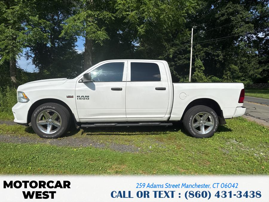 2014 Ram 1500 4WD Crew Cab 140.5" Express, available for sale in Manchester, Connecticut | Motorcar West. Manchester, Connecticut 2014 Ram 1500 4WD Crew Cab 140.5" Express, available for sale in Manchester, Connecticut | Motorcar West. Manchester, Connecticut
