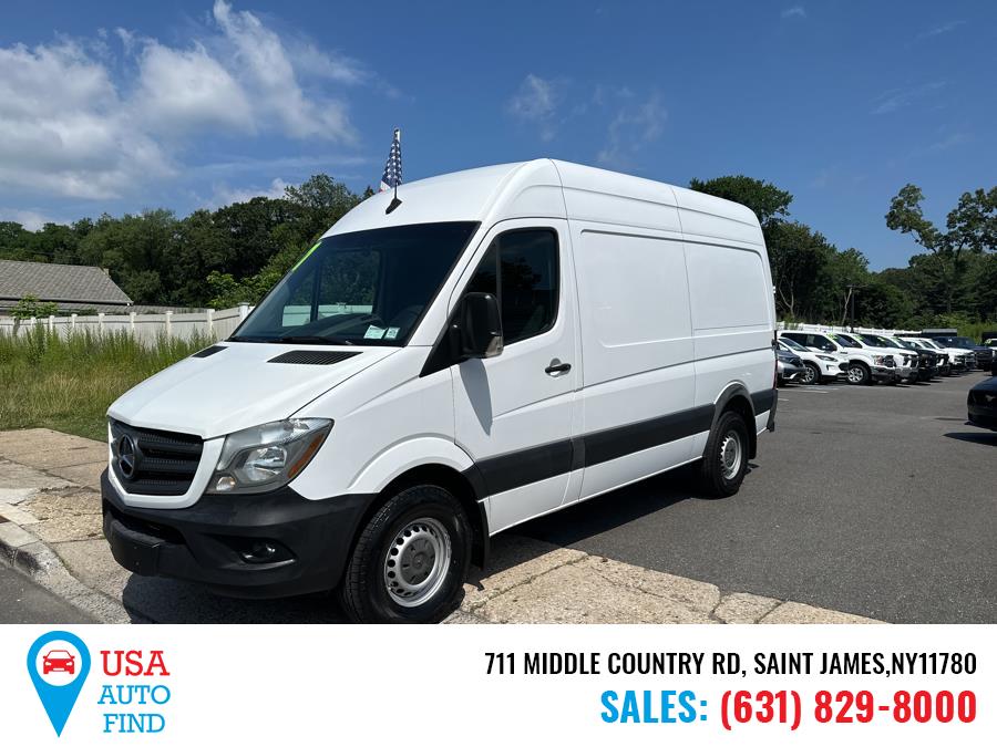 2017 Mercedes-Benz Sprinter Cargo Van 2500 Standard Roof V6 144" RWD, available for sale in Saint James, New York | USA Auto Find. Saint James, New York 2017 Mercedes-Benz Sprinter Cargo Van 2500 Standard Roof V6 144" RWD, available for sale in Saint James, New York | USA Auto Find. Saint James, New York
