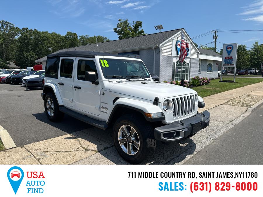 Used 2018 Jeep Wrangler Unlimited in Saint James, New York | USA Auto Find. Saint James, New York
