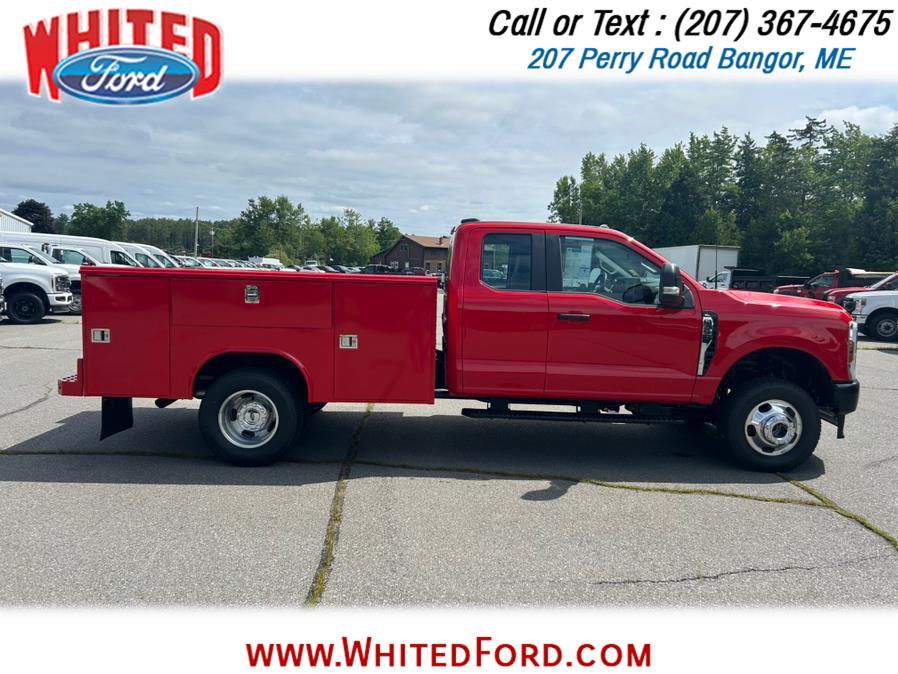 2024 Ford Super Duty F-350 DRW XL 4WD SuperCab 168" WB 60" CA 9' Service Body, available for sale in Bangor, Maine | Whited Ford. Bangor, Maine 2024 Ford Super Duty F-350 DRW XL 4WD SuperCab 168" WB 60" CA 9' Service Body, available for sale in Bangor, Maine | Whited Ford. Bangor, Maine
