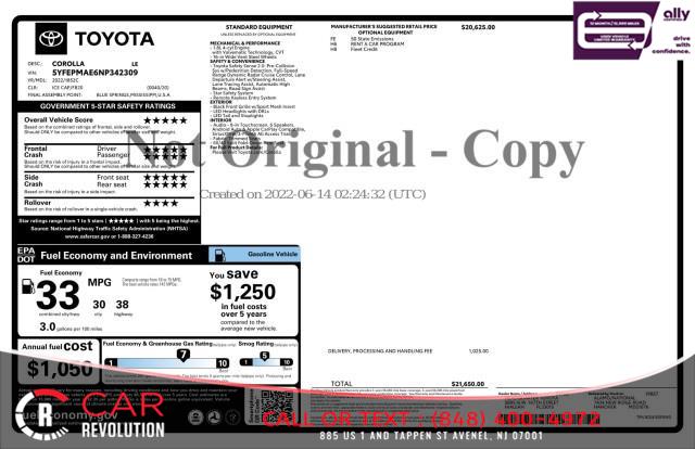 2022 Toyota Corolla LE, available for sale in Avenel, New Jersey | Car Revolution. Avenel, New Jersey 2022 Toyota Corolla LE, available for sale in Avenel, New Jersey | Car Revolution. Avenel, New Jersey