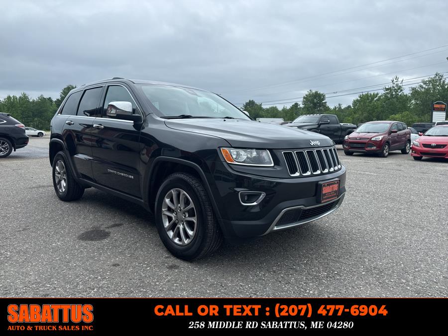 2015 Jeep Grand Cherokee 4WD 4dr Limited, available for sale in Sabattus, Maine | Sabattus Auto and Truck Sales Inc. Sabattus, Maine 2015 Jeep Grand Cherokee 4WD 4dr Limited, available for sale in Sabattus, Maine | Sabattus Auto and Truck Sales Inc. Sabattus, Maine