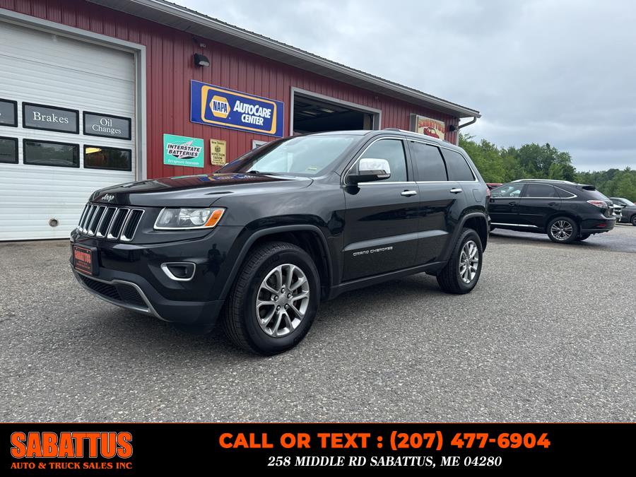 2015 Jeep Grand Cherokee 4WD 4dr Limited, available for sale in Sabattus, Maine | Sabattus Auto and Truck Sales Inc. Sabattus, Maine 2015 Jeep Grand Cherokee 4WD 4dr Limited, available for sale in Sabattus, Maine | Sabattus Auto and Truck Sales Inc. Sabattus, Maine