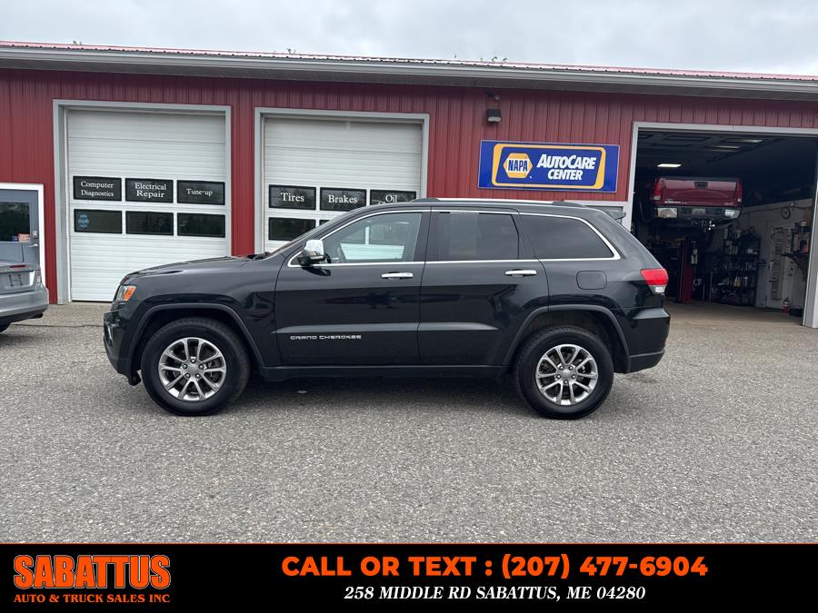 2015 Jeep Grand Cherokee 4WD 4dr Limited, available for sale in Sabattus, Maine | Sabattus Auto and Truck Sales Inc. Sabattus, Maine 2015 Jeep Grand Cherokee 4WD 4dr Limited, available for sale in Sabattus, Maine | Sabattus Auto and Truck Sales Inc. Sabattus, Maine