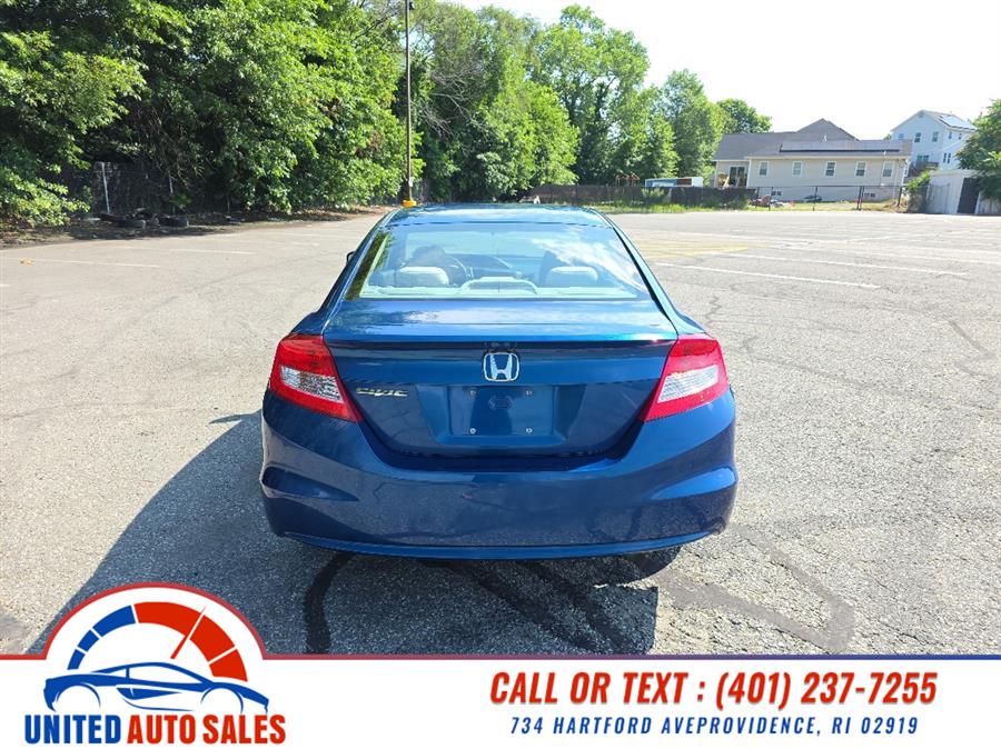 2012 Honda Civic Cpe 2dr Auto LX, available for sale in Providence, Rhode Island | United Auto Sales Inc. Providence, Rhode Island 2012 Honda Civic Cpe 2dr Auto LX, available for sale in Providence, Rhode Island | United Auto Sales Inc. Providence, Rhode Island