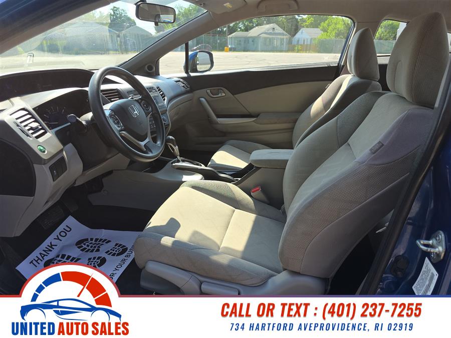 2012 Honda Civic Cpe 2dr Auto LX, available for sale in Providence, Rhode Island | United Auto Sales Inc. Providence, Rhode Island 2012 Honda Civic Cpe 2dr Auto LX, available for sale in Providence, Rhode Island | United Auto Sales Inc. Providence, Rhode Island
