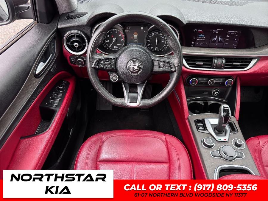 2021 Alfa Romeo Stelvio Ti, available for sale in Woodside, New York | Northstar Kia - Used Cars Super Center. Woodside, New York 2021 Alfa Romeo Stelvio Ti, available for sale in Woodside, New York | Northstar Kia - Used Cars Super Center. Woodside, New York