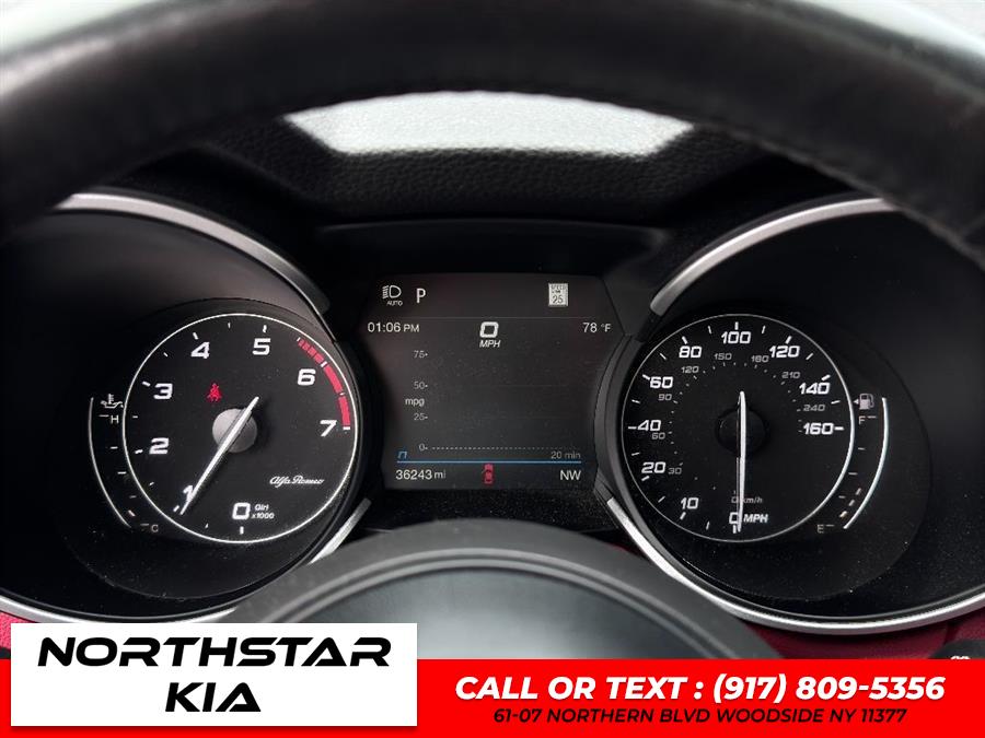2021 Alfa Romeo Stelvio Ti, available for sale in Woodside, New York | Northstar Kia - Used Cars Super Center. Woodside, New York 2021 Alfa Romeo Stelvio Ti, available for sale in Woodside, New York | Northstar Kia - Used Cars Super Center. Woodside, New York