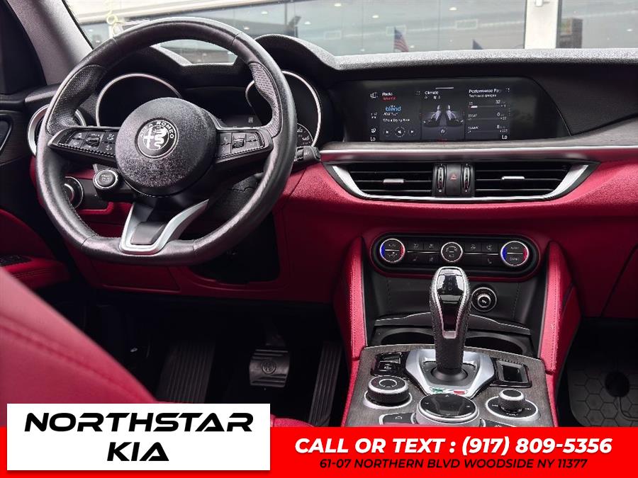 2021 Alfa Romeo Stelvio Ti, available for sale in Woodside, New York | Northstar Kia - Used Cars Super Center. Woodside, New York 2021 Alfa Romeo Stelvio Ti, available for sale in Woodside, New York | Northstar Kia - Used Cars Super Center. Woodside, New York