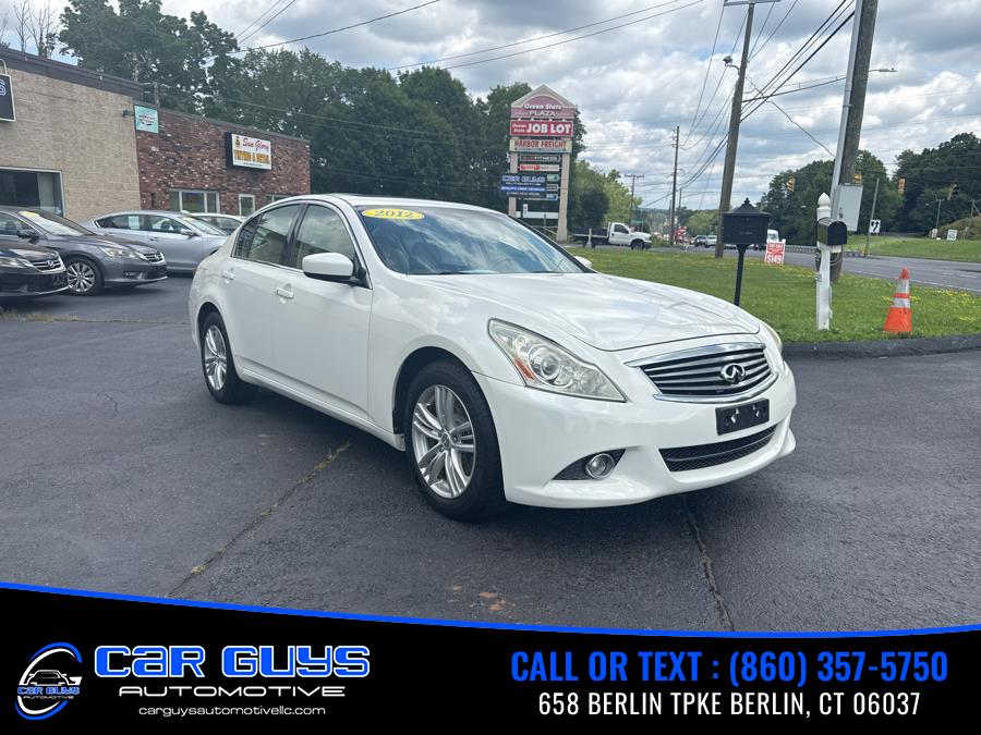 2012 INFINITI G37 Sedan 4dr x AWD, available for sale in Berlin, Connecticut | Car Guys Automotive LLC. Berlin, Connecticut 2012 INFINITI G37 Sedan 4dr x AWD, available for sale in Berlin, Connecticut | Car Guys Automotive LLC. Berlin, Connecticut