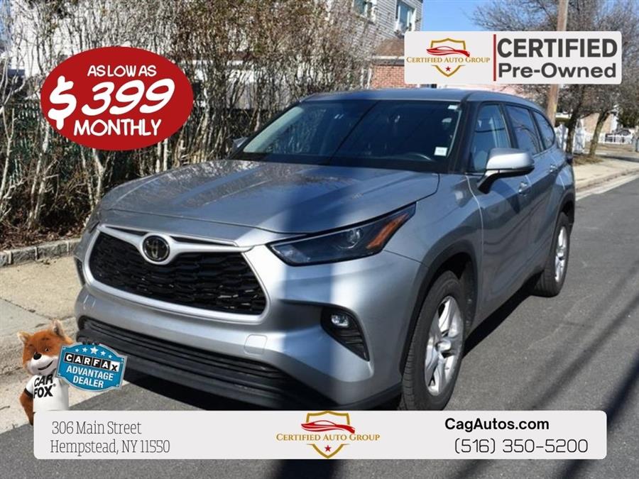 Used 2023 Toyota Highlander in Hempstead, New York | Certified Automotive Group. Hempstead, New York