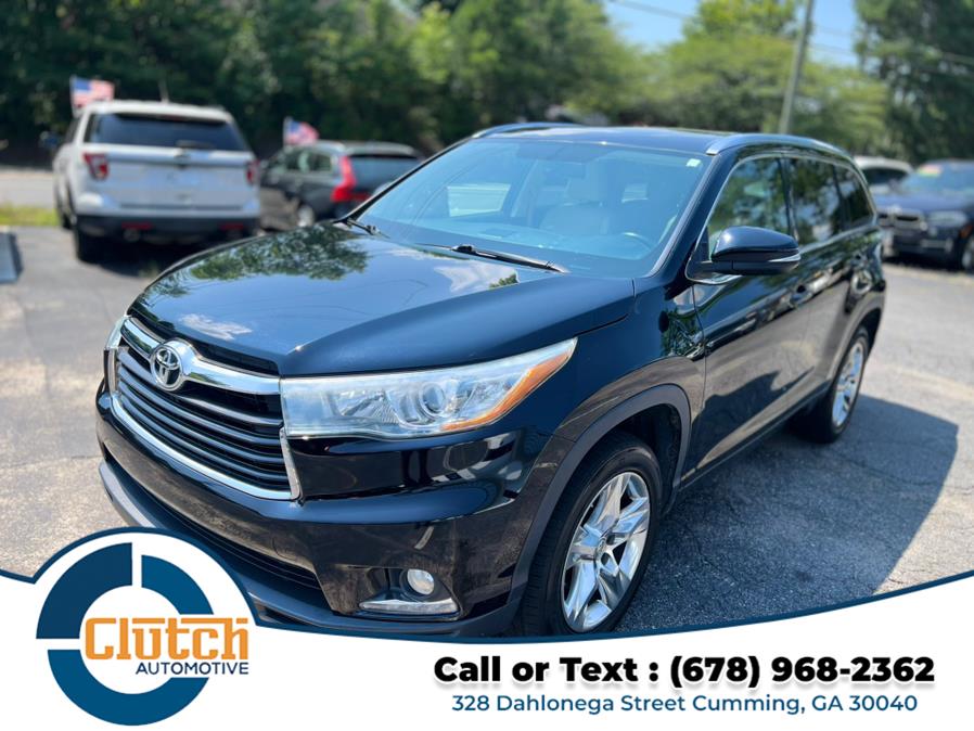 2014 Toyota Highlander FWD 4dr V6 Limited (Natl), available for sale in Cumming, Georgia | Clutch Automotive. Cumming, Georgia 2014 Toyota Highlander FWD 4dr V6 Limited (Natl), available for sale in Cumming, Georgia | Clutch Automotive. Cumming, Georgia