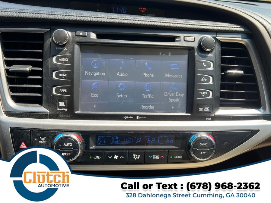 2014 Toyota Highlander FWD 4dr V6 Limited (Natl), available for sale in Cumming, Georgia | Clutch Automotive. Cumming, Georgia 2014 Toyota Highlander FWD 4dr V6 Limited (Natl), available for sale in Cumming, Georgia | Clutch Automotive. Cumming, Georgia