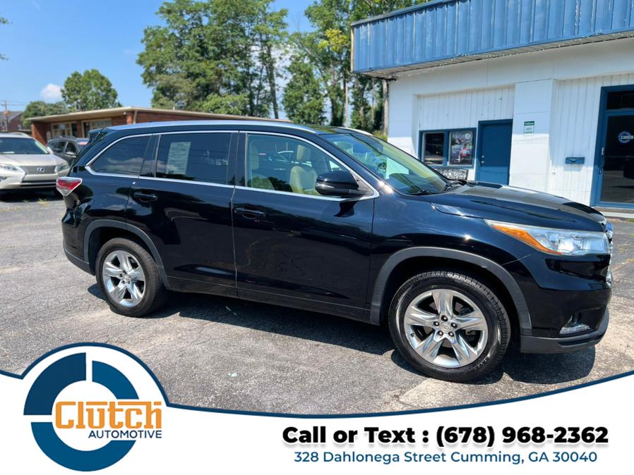 2014 Toyota Highlander FWD 4dr V6 Limited (Natl), available for sale in Cumming, Georgia | Clutch Automotive. Cumming, Georgia 2014 Toyota Highlander FWD 4dr V6 Limited (Natl), available for sale in Cumming, Georgia | Clutch Automotive. Cumming, Georgia
