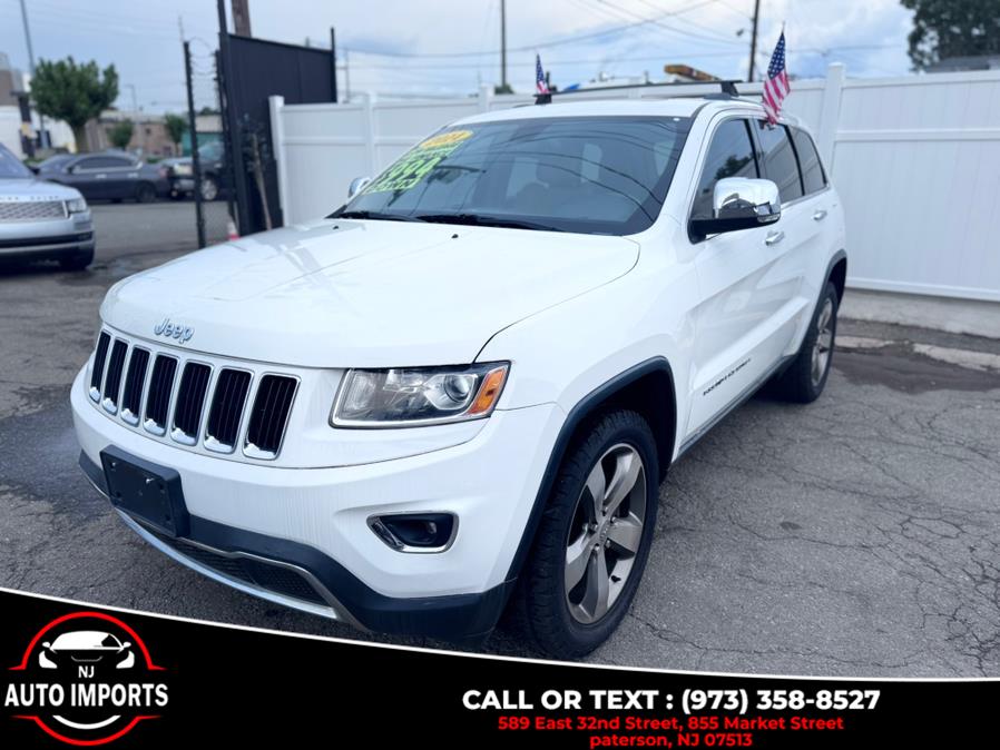2014 Jeep Grand Cherokee 4WD 4dr Limited, available for sale in Paterson, New Jersey | NJ Auto Imports. Paterson, New Jersey 2014 Jeep Grand Cherokee 4WD 4dr Limited, available for sale in Paterson, New Jersey | NJ Auto Imports. Paterson, New Jersey