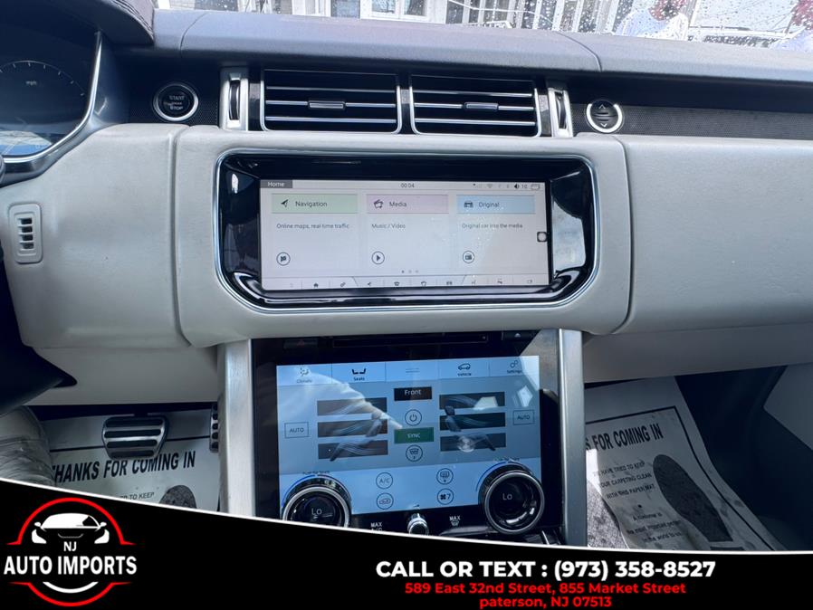 2016 Land Rover Range Rover 4WD 4dr Supercharged, available for sale in Paterson, New Jersey | NJ Auto Imports. Paterson, New Jersey 2016 Land Rover Range Rover 4WD 4dr Supercharged, available for sale in Paterson, New Jersey | NJ Auto Imports. Paterson, New Jersey